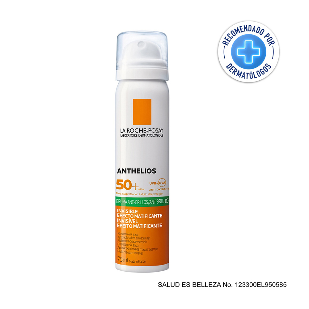 ANTHELIOS 50+ BRUMA ANTI-BRILLO 75ML