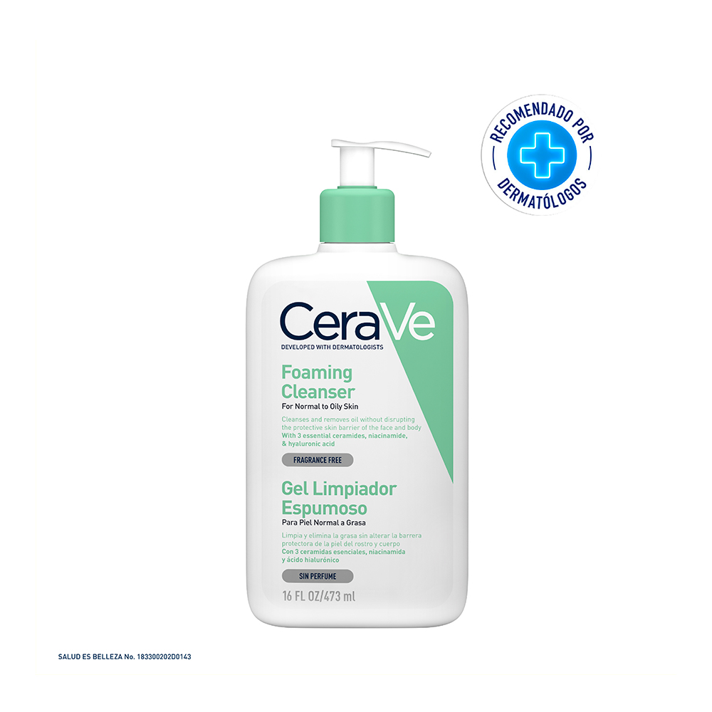 CERAVE GEL ESPUMOSO 473ML