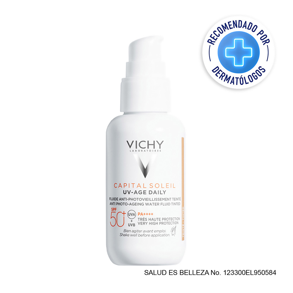 CAPITAL SOLEIL UV AGE FPS50+ C/COLOR 40ML