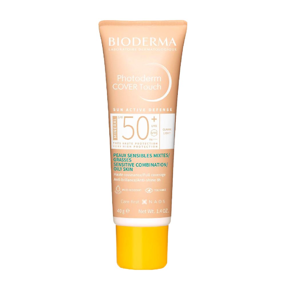 PHOTODERM COVER TOUCH MINERAL SPF50+ CLARO 40G