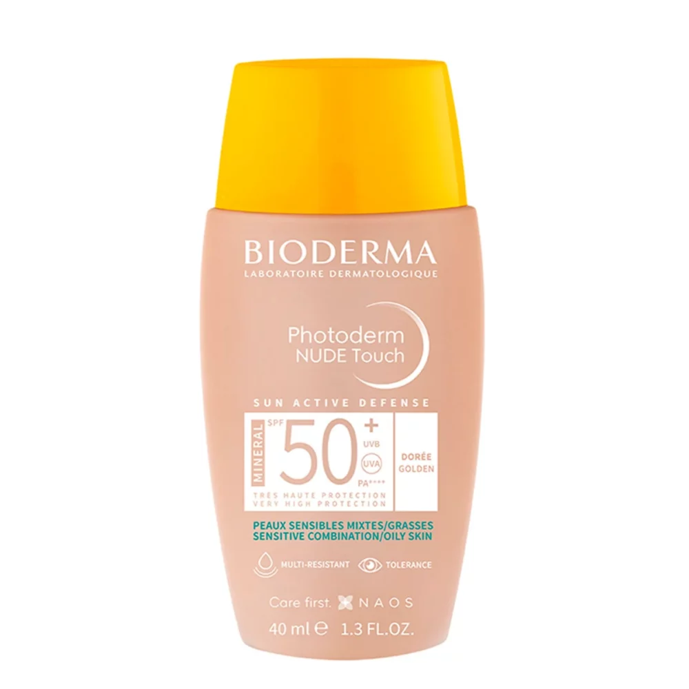 PHOTODERM NUDE TOUCH MINERAL SPF50+ DORADO 40ML