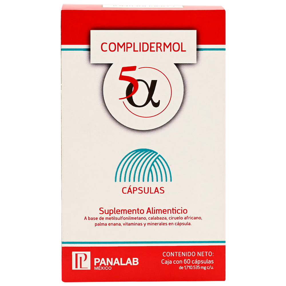 COMPLIDERMOL 5a PLUS 60 CAPSULAS