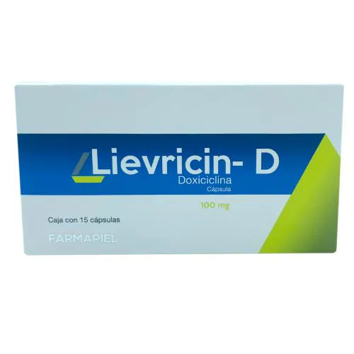 LIEVRICIN-D 100MG C/15 CAPSULAS
