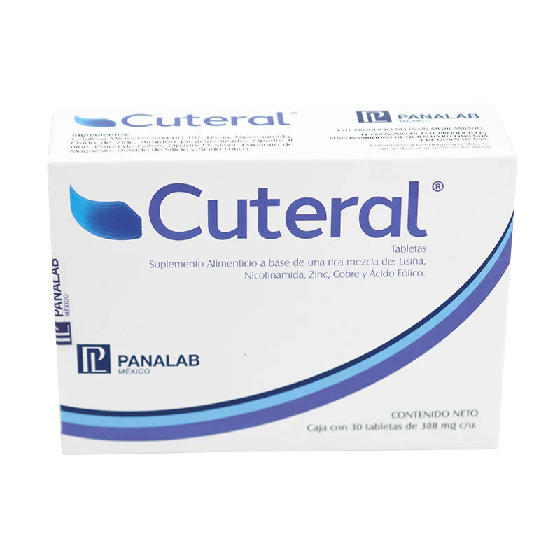 CUTERAL C/30 TABLETAS