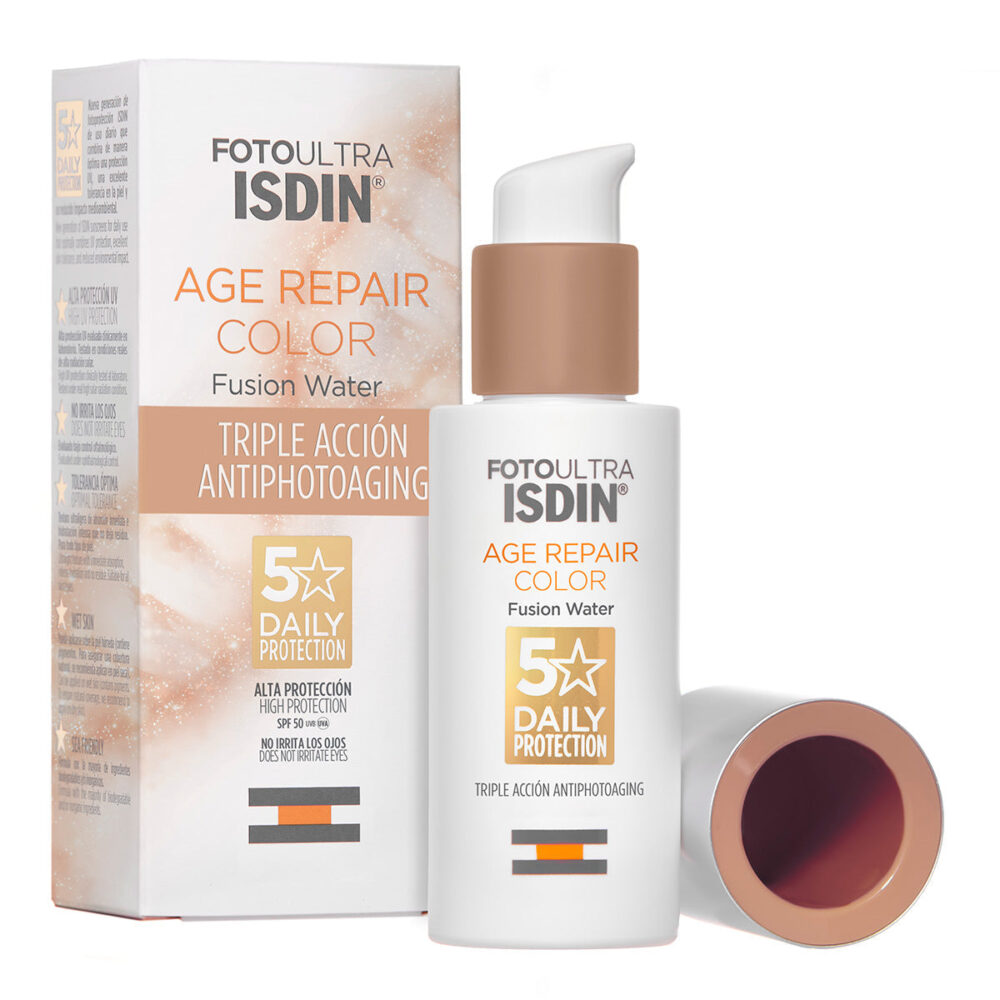 ISDIN SPF50 AGE REPAIR FUSION WATER COLOR 50ML