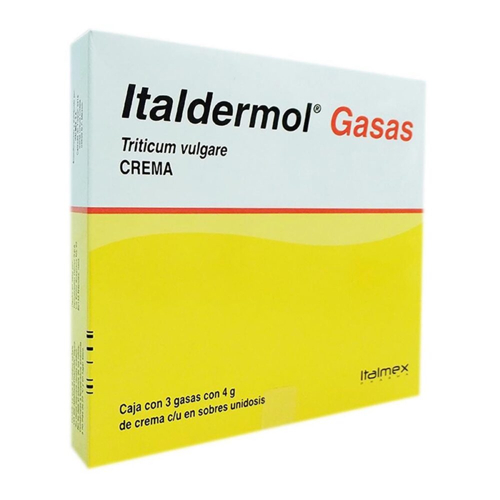 ITALDERMOL GASAS-CREMA C/3
