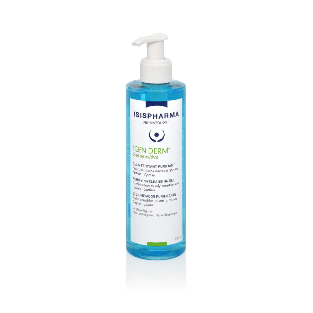 TEEN DERM  SENSITIVE GEL LIMPIADOR 250ML