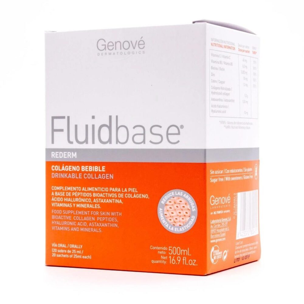 FLUIDBASE REDERM SOBRES 20X25ML