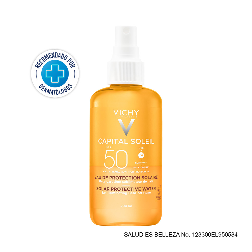 CAPITAL SOLEIL AGUA PROTECCION SOLAR SPF50 200ML