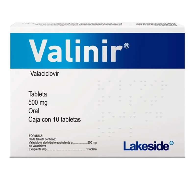 VALINIR C/10 TABLETAS 500MG