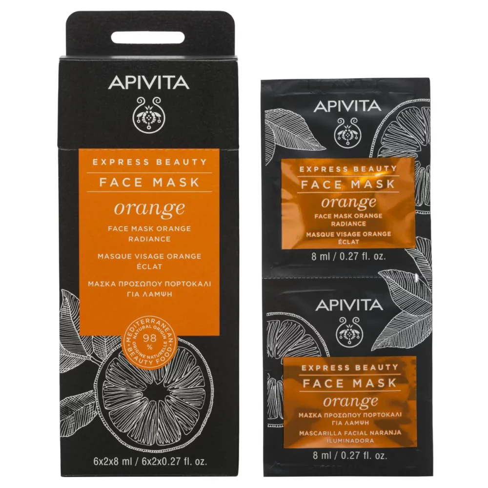 EXPRESS MASCARILLA FACIAL NARANJA 2X8ML