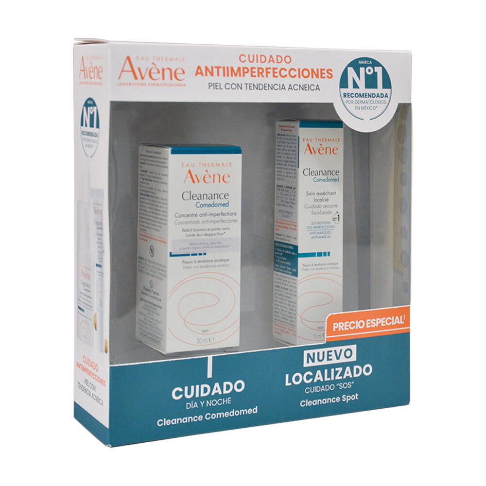 A-KIT CLEANANCE COMEDOMED 30ML+CLEANANCE COMEDOMED SPOT SOS 15ML