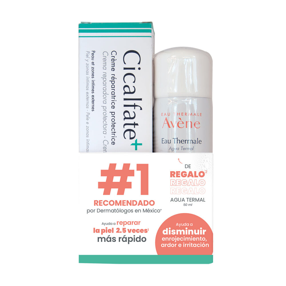 KIT-CICALFATE CREMA 40ML+AGUA TERMAL 50ML