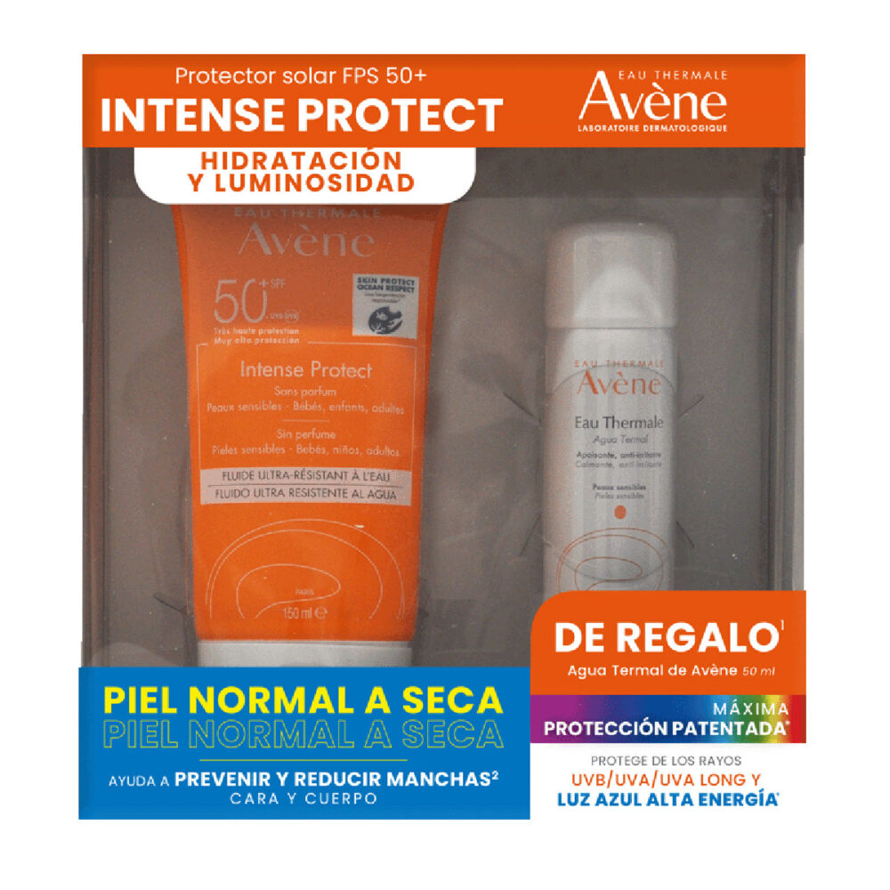 A-KIT INTENSE PROTECT 50+ 150ML+AGUA TERMAL SPRAY 50ML