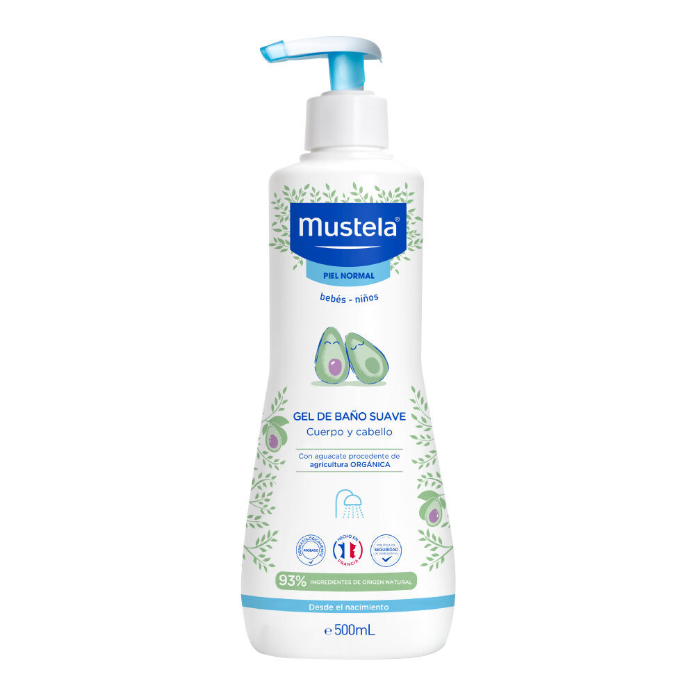 MUSTELA GEL DE BAÑO SUAVE 500ML