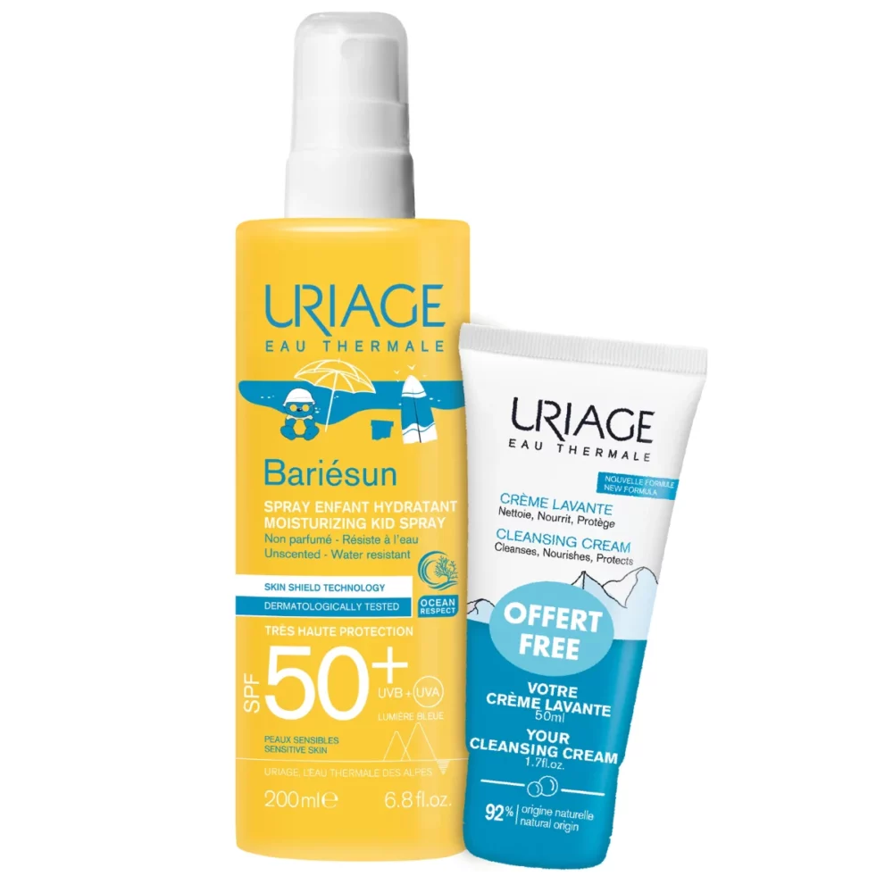 KIT-BARIESUN SPF50+ BLOQUEADOR INFANTIL 200ML+CREMA LIMPIADORA 50ML