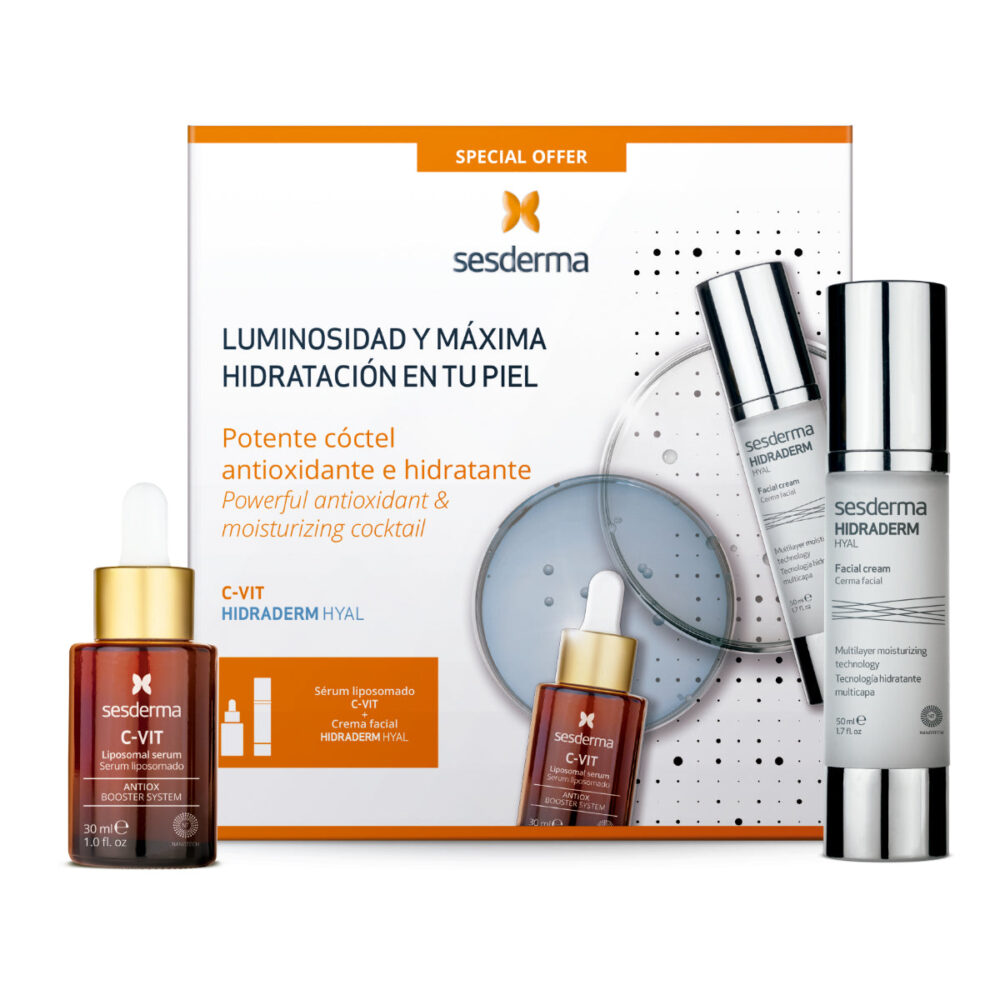 KIT- S-C-VIT SERUM 30ML+HIDRADERM HYAL CREMA 50ML