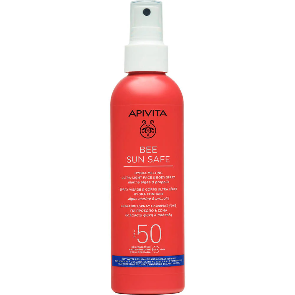 BEE SUN SAFE SPRAY ULTRA LIGERO SPF50 ROSTRO Y CUERPO 200ML