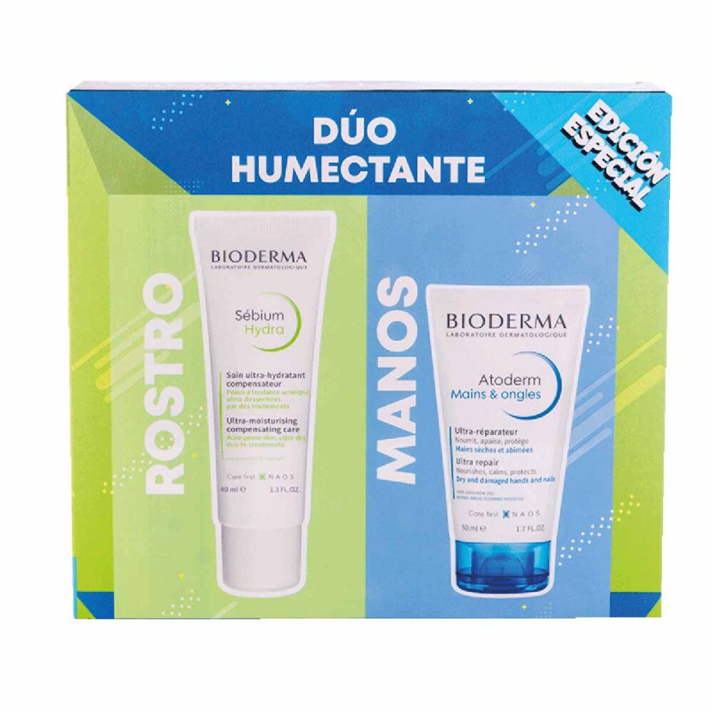 KIT-SEBIUM HYDRA 40ML+ATODERM MANOS Y UÑAS 50ML