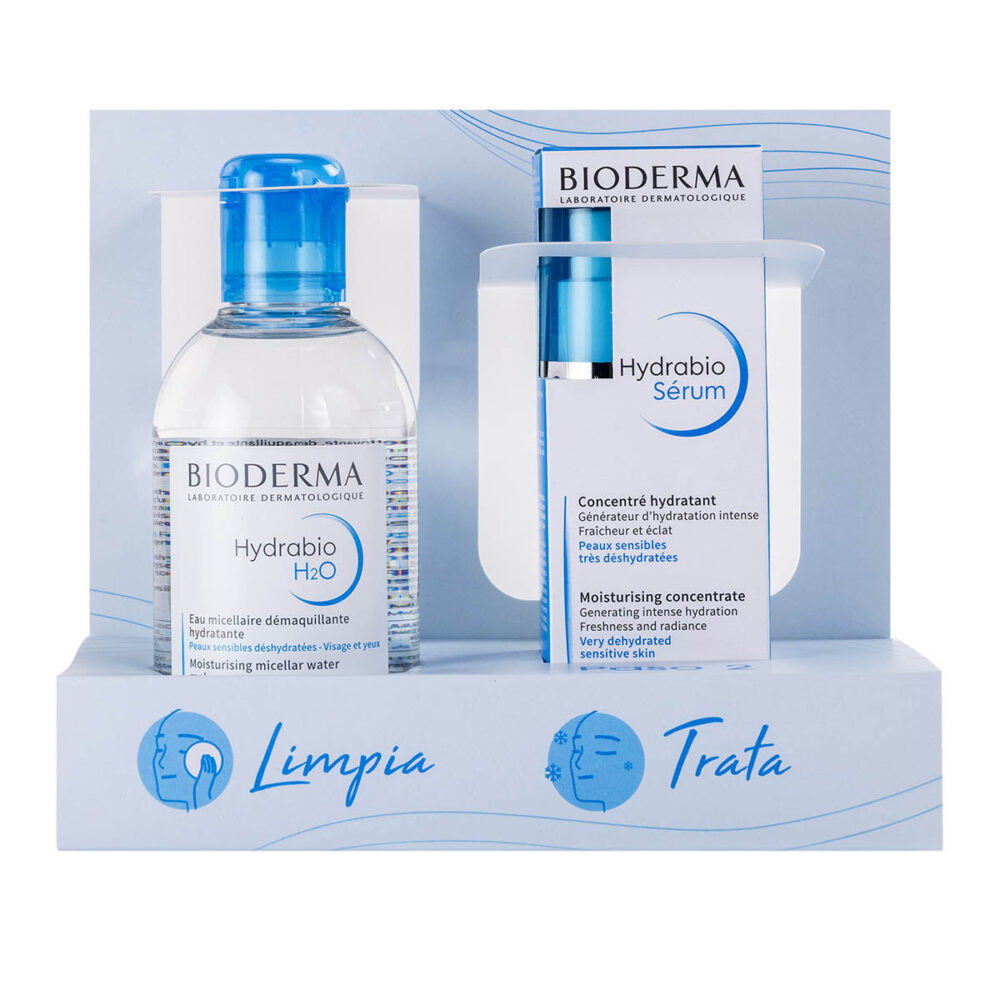 KIT-HYDRABIO H2O AGUA MICELAR 250ML+HYDRABIO SERUM 40ML