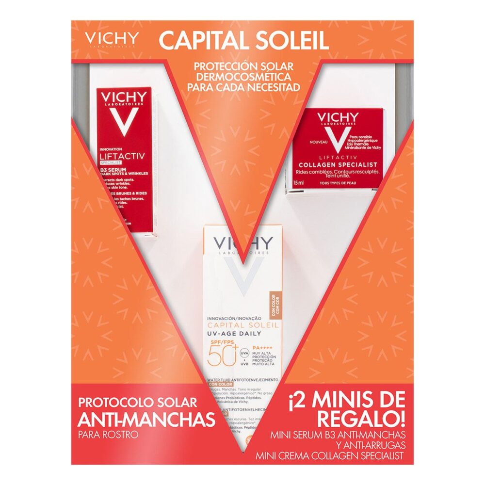 KIT-CAPITAL SOLEIL 50ML+ LIFTACTIV B3 5ML+ LIFTACTIV COLLAGEN SPECIALIST 15ML