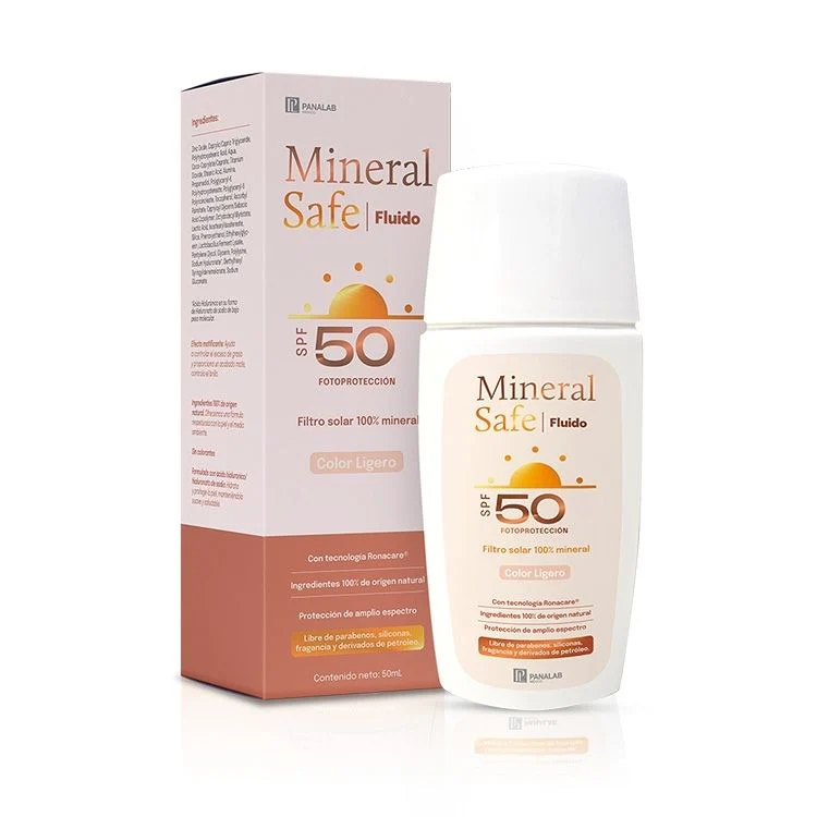 MINERAL SAFE FLUIDO COLOR LIGERO 50ML