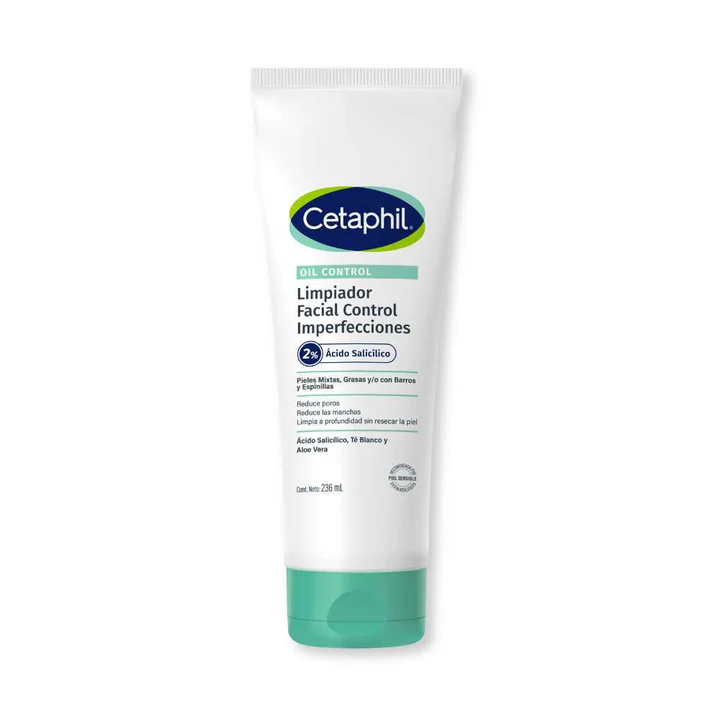 CETAPHIL OIL CONTROL LIMPIADOR FACIAL CONTROL IMPERFECCIONES 236ML
