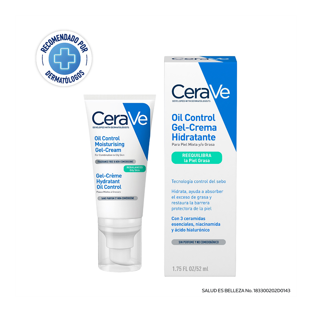 OIL CONTROL GEL-CREMA HIDRATANTE 52ML