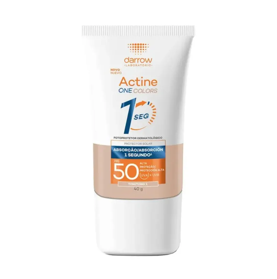 DW-PROTECTOR SOLAR DERMATOLOGICO ACTINE ONE FPS50 RAPIDA ABSORCION TONO 1 40G