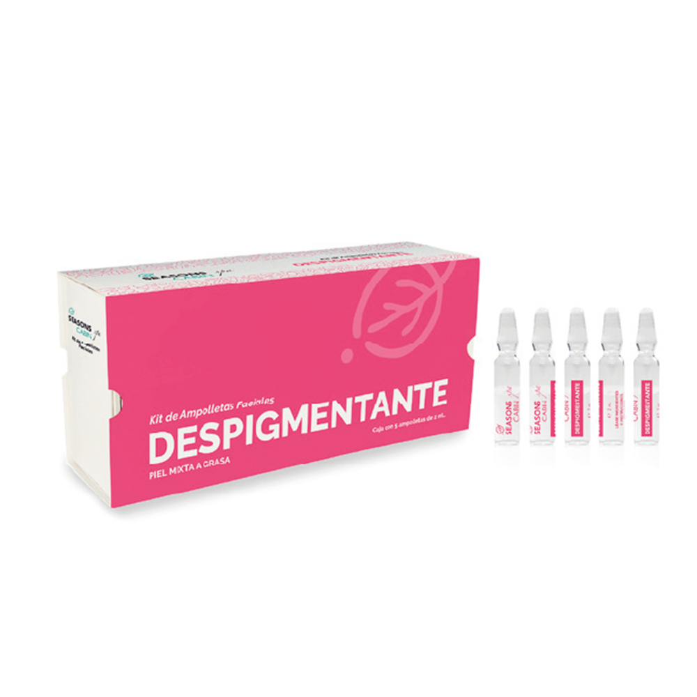 CABIN SPA AMPOLLETA DESPIGMENTANTE 5 PZAS 2ML C/U