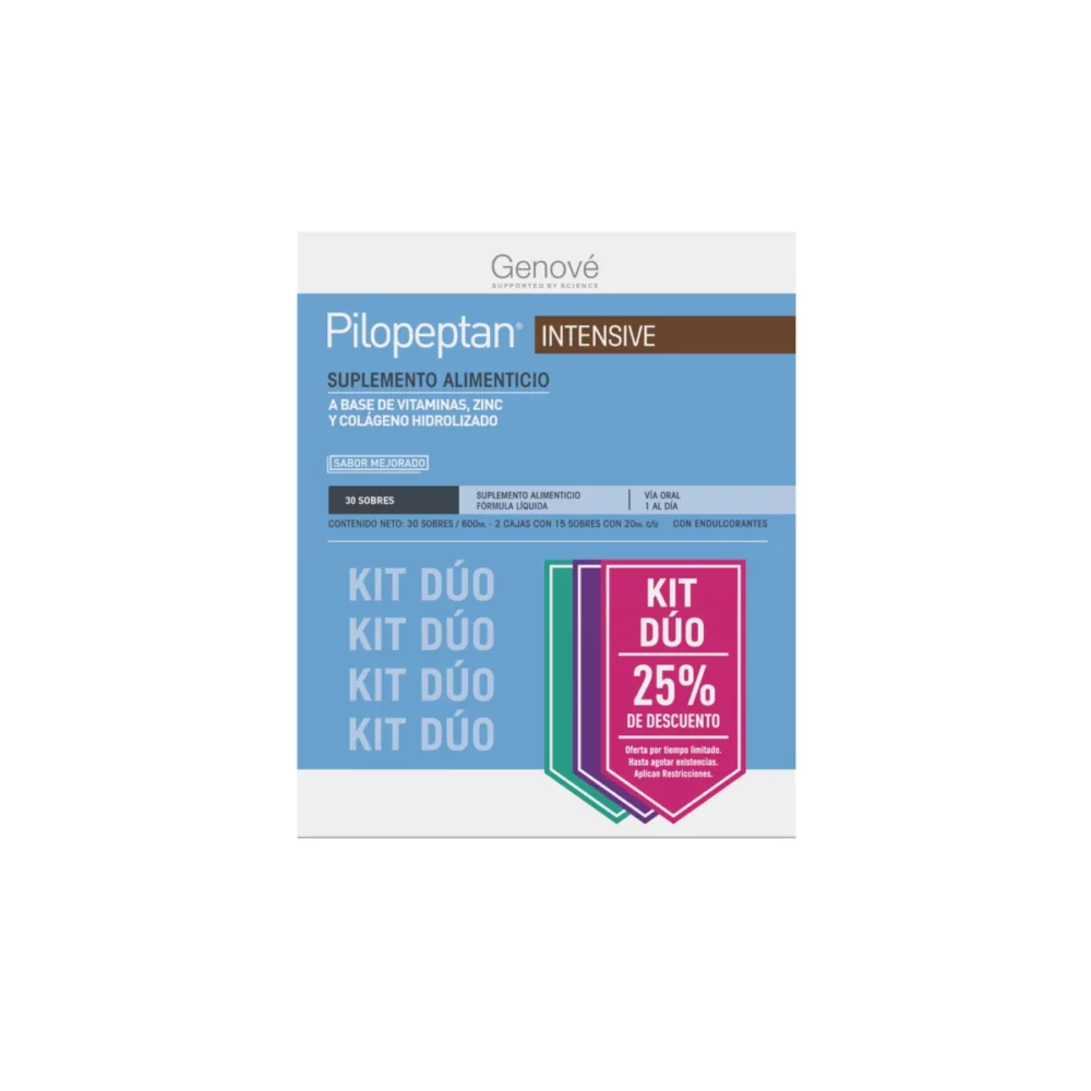 KIT-PILOPEPTAN INTENSE 15 SOBRES 20ML C/U+PILOPEPTAN INTENSE 15 SOBRES 20ML C/U