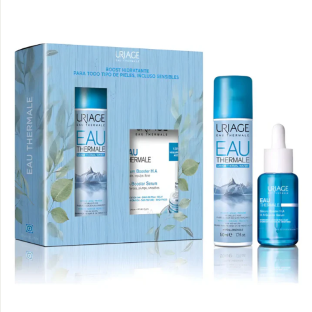 KIT-SERUM BOOSTER ACIDO HIALURONICO 30ML+AGUA TERMAL 50ML