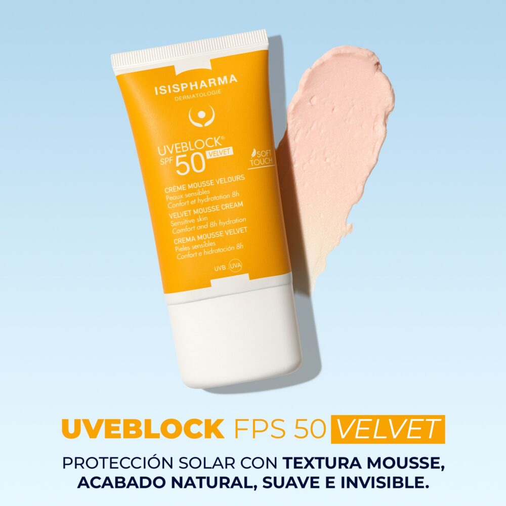 UVEBLOCK FPS50+ VELVET 40ML