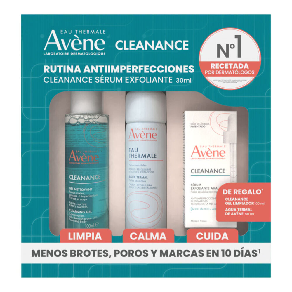 KIT-CLEANANCE SERUM 30ML+CLEANANCE GEL 100ML+AGUA TERMAL 50ML