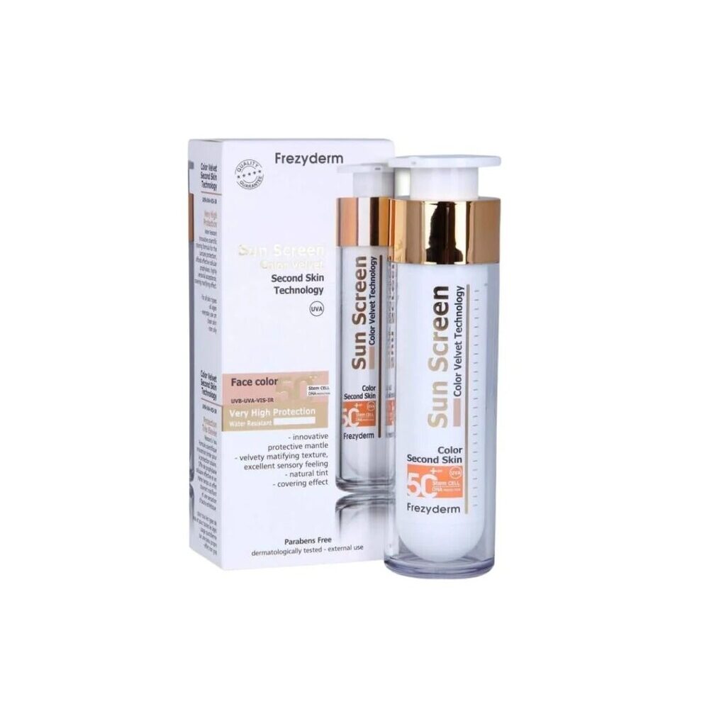 SUN SCREEN COLOR VELVET FACE CREAM SPF 50+ 50ML